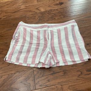 Loft linen blend shorts 12